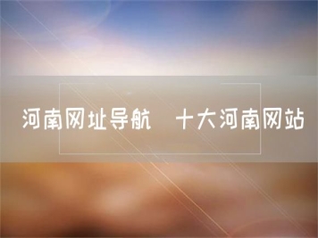 河南网址导航_十大河南网站