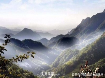 河南天池山森林公园，森林覆盖率98.57％，誉为洛阳“张家界”