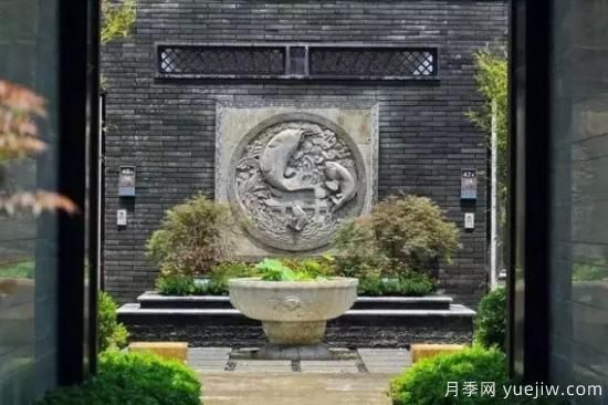 砖雕、石雕，中式庭院***美的风景(图1)
