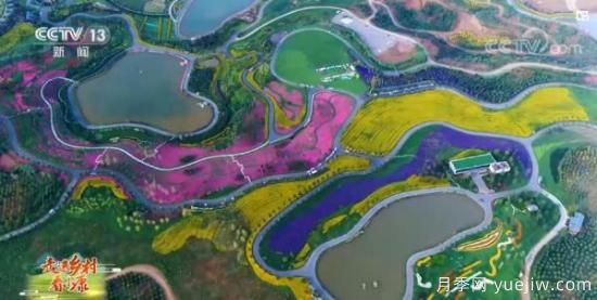 云南弥勒美丽乡村：荒山变身花园，风光旖旎如画(图1)